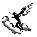 icarus  tattoo design idea