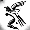 icarus  tattoo design idea