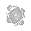 Train tattoo design idea