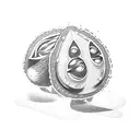  avocado ninja  tattoo design idea