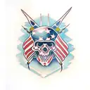 american native tattoo design idea