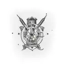 Keep Going on traps tattoo design idea