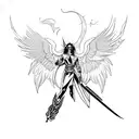 espada  tattoo design idea