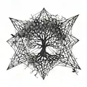 human roots reaching deep tattoo design idea