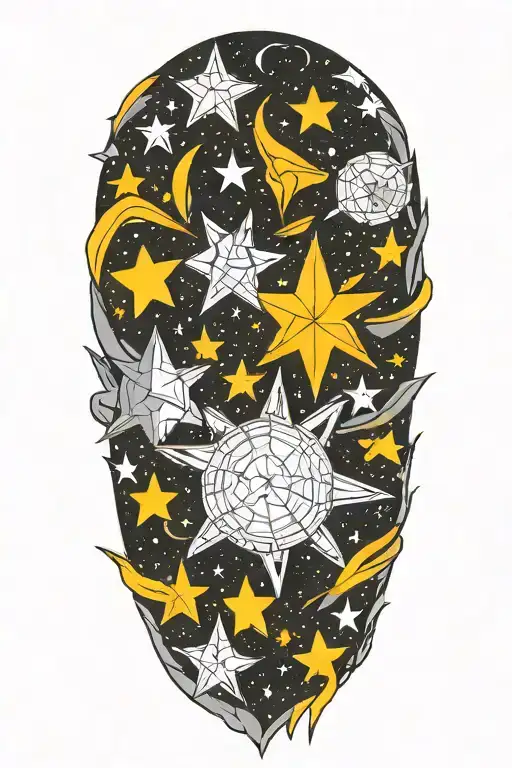 orion stars  tattoo design idea