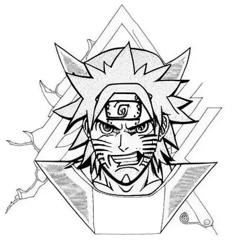 pain naruto tattoo design idea