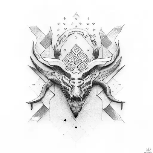 biblical  tattoo design idea