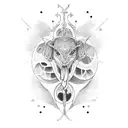 biblical  tattoo design idea