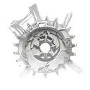 gears of war  tattoo design idea
