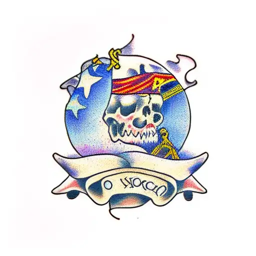 camino de Santiago  tattoo design idea