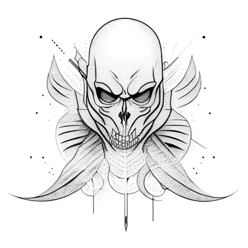never give up tattoo design idea