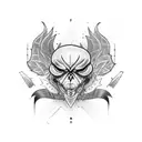 never give up tattoo design idea