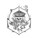 seafarer  tattoo design idea