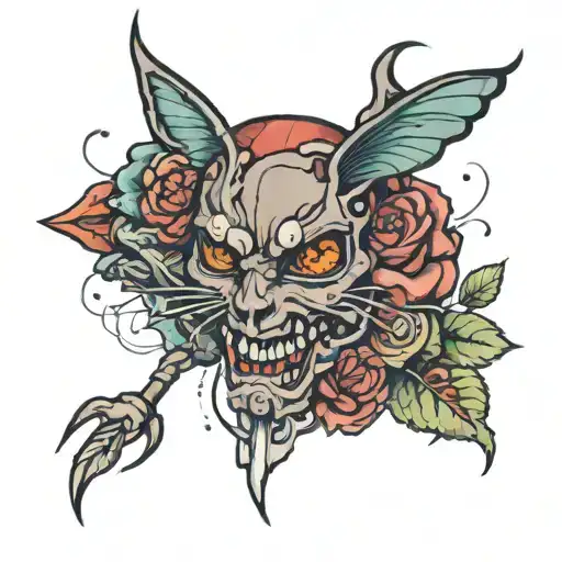 trapped inside  tattoo design idea