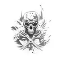 underworld fight scene tattoo design idea