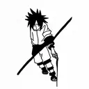 Sasuke tattoo design idea