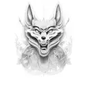 as Deusas Freya, Kali e Iansã compondo uma arte como se fossem 3 faces de uma tattoo design idea