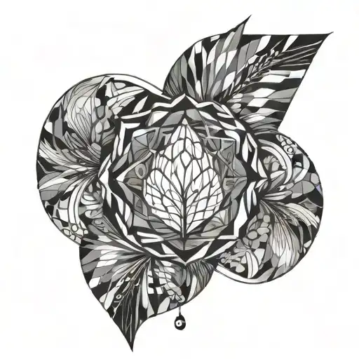 mindfulness water droplet tattoo design idea