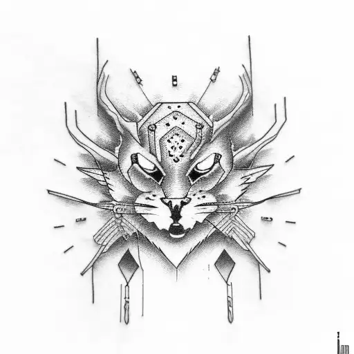 zipper on leg tattoo design idea