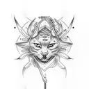 zipper on leg tattoo design idea