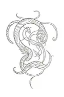 Capricorn, Aries and Scorpio zodiac signs tattoo design idea