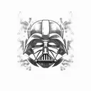Darth Vader twerking tattoo design idea