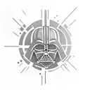 Darth Vader twerking tattoo design idea