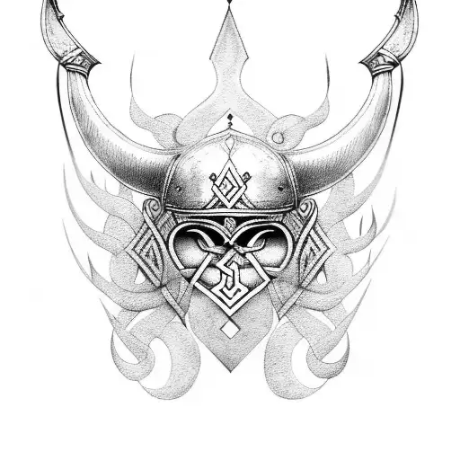 Viking Tattoo Design by KenJeremiassen on DeviantArt