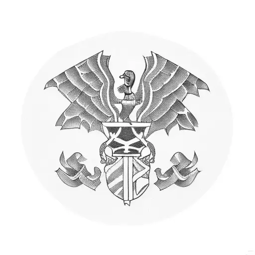 haitian flag tattoo design idea