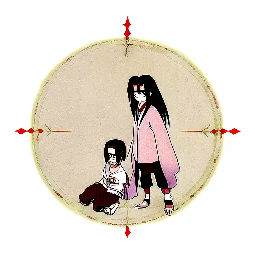 Sasuke and itachi tattoo design idea