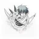 Sasuke and itachi tattoo design idea