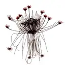 spider lily tattoo design idea