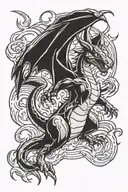 Charizard Pokemon tattoo design idea