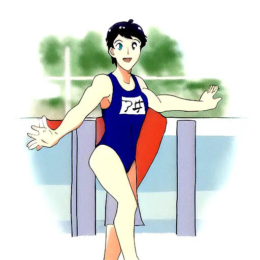 Swimmer , Olympic  tattoo design idea