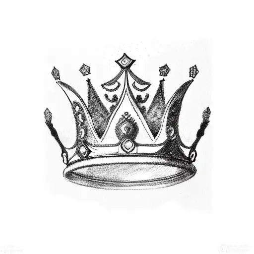 Queen's Crown tattoo design idea