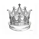 Queen's Crown tattoo design idea
