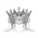 Queen's Crown tattoo design idea
