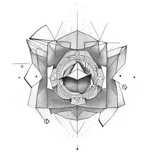 depression tattoo design idea