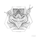 depression tattoo design idea