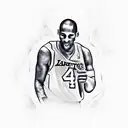 kobe bryant tattoo design idea