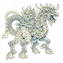 Vajra tattoo design idea