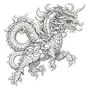 Vajra tattoo design idea