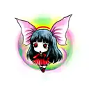 Tomie tattoo design idea