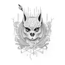 elit3 company tattoo design idea