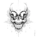 memento mori tattoo design idea