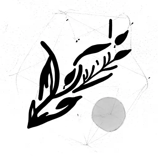 yellow by coldplay tattoo design idea