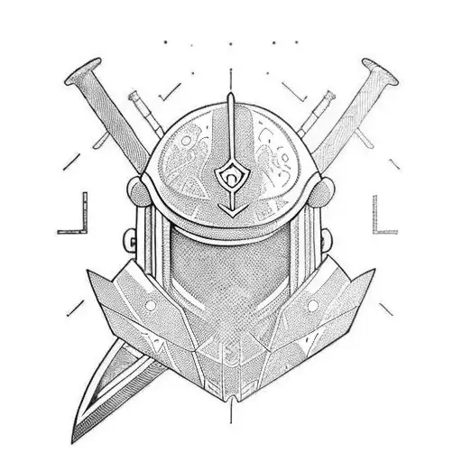 Finn sword  tattoo design idea