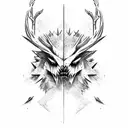 witcher leshen  tattoo design idea