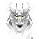 pharaoh tattoo design idea