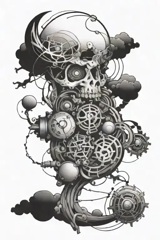 everything is connected tattoo design idea